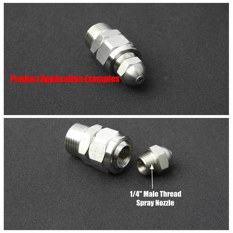 2 шт. 1/8 &quot1/4&quot 3/8 &quot1/2&quot наружная резьба на 1/4 &quotгнездо Распылительная насадка