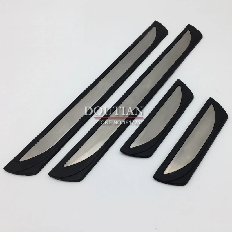 High quality stainless steel door sill Scuff Plate Welcome Pedal For Nissan Qashqai j11 2018 2016 2017 Car Styling Accessories High quality stainless steel door sill Scuff Plate Welcome Pedal For Nissan Qashqai j11 2018 2016 2017 Car Styling Accessories