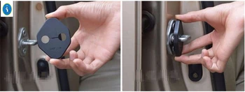 

Yimaautotrims Auto Accessory Inner Door Lock Protector Kit Cover Trim 4 Piece Plastic Fit For Honda Accord 10th 2018 2019 2020