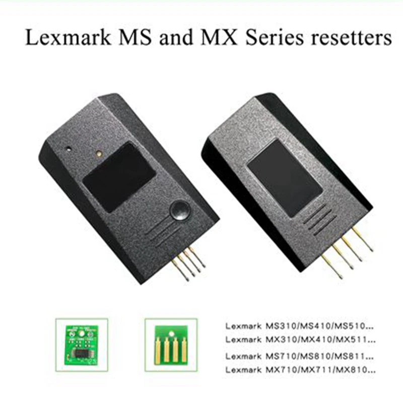 Совместимый для Lexmark скрывающее средство лучшее решение для MS MX 310 410 510 610 710 810 серии барабан чип 100 кредитов