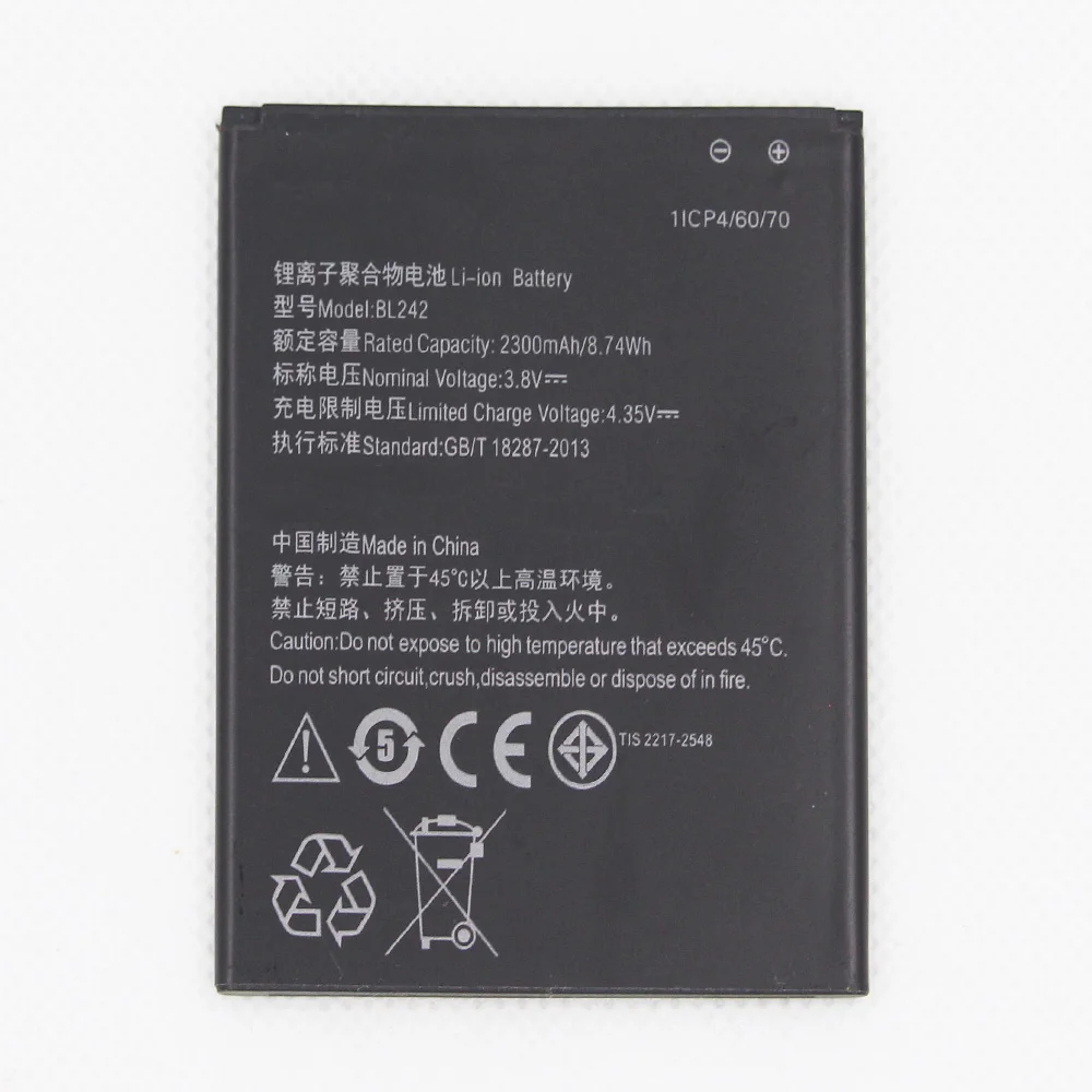 

BL242 Brand New Best Quality 2300mAh Mobile Phone Battery For LENOVO VIBE C A2020 A2020a40 Batteries