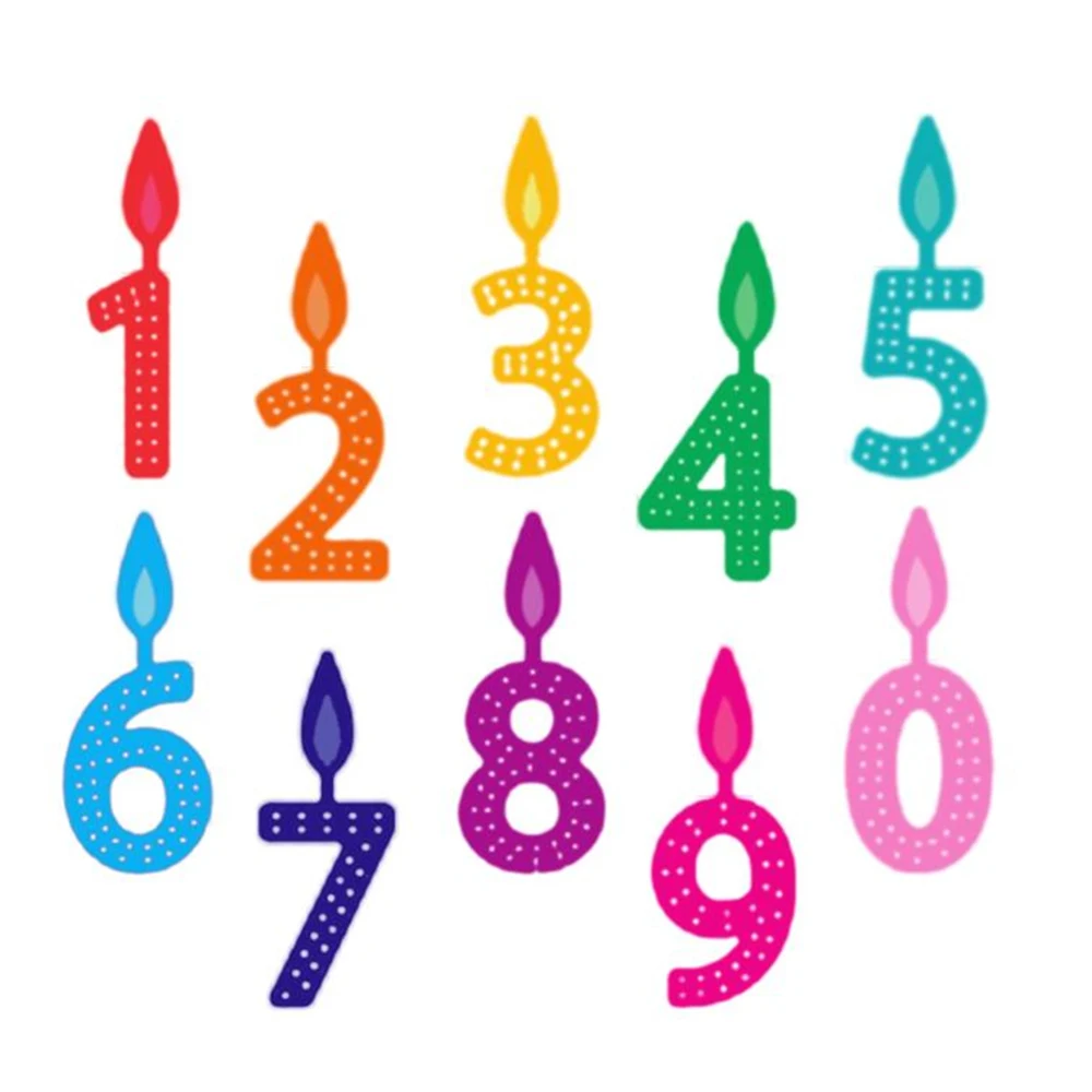 Hemere Birthday Candle shape Cutting Dies metal cutting