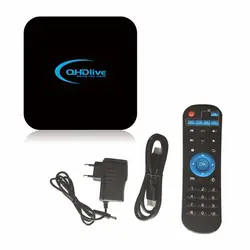 QHDlive-IP tv 1G + 8G tv Box Intelligent Professional Coding 2400 + живые каналы сетевая ТВ-приставка для Android OS 6,0