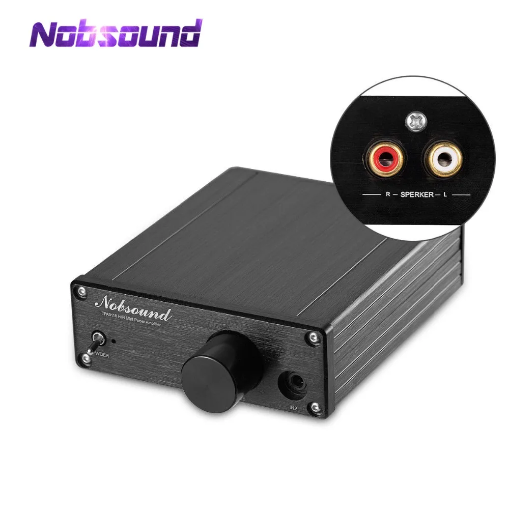 Nobsound Mini Digital Power Amplifier HiFi TPA3116 Amp