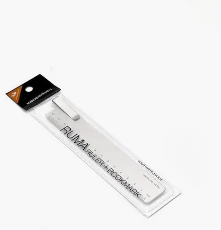 Xiaomi Mijia NOBEL пенал/записная книжка/линейка для хранения простая Водонепроницаемая ручка школьные офисные канцелярские принадлежности чехол для хранения H20 - Цвет: RUMA silver ruler