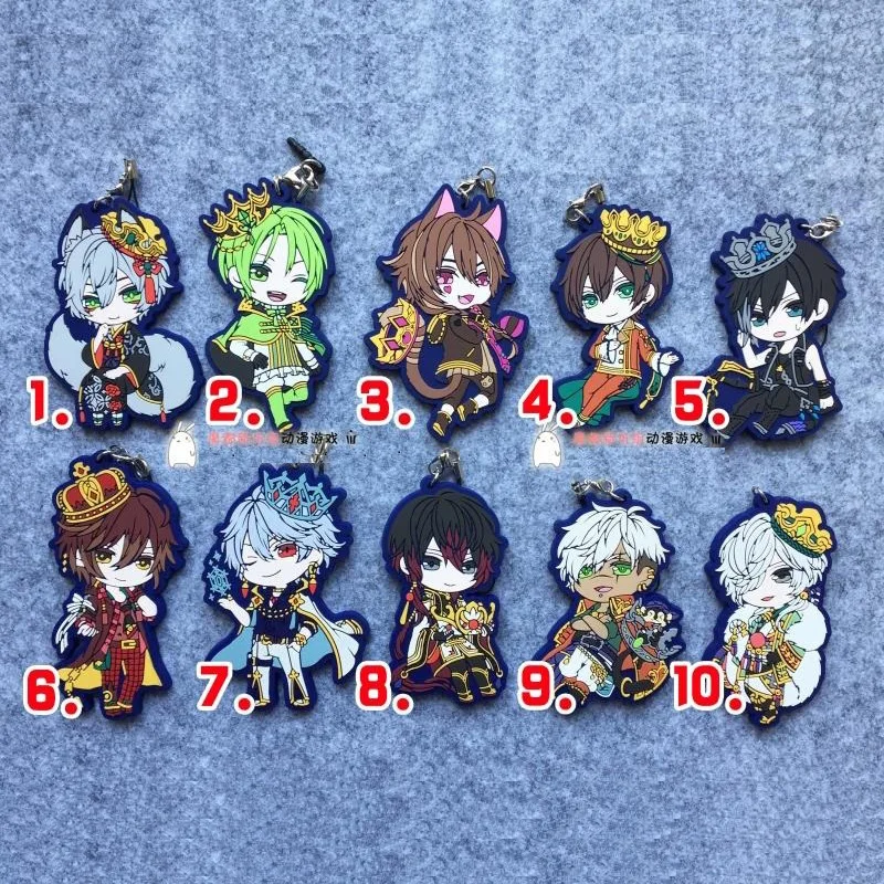 

Yume 100 Princes Game Dreamy Kingdom and 100 Sleeping Princes Rubber Keychain