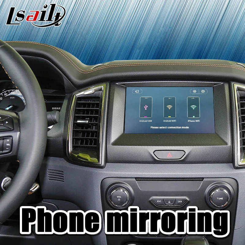Android 9 0 видеоинтерфейс для Ford Ranger Sync3 встроенный интерфейс carplay от Lsailt|GPS