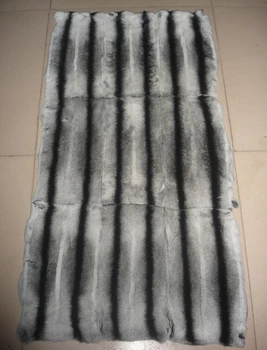 

Rex Dyed Chinchilla Fur Plates / Chinchilla Rabbit Fur Plate