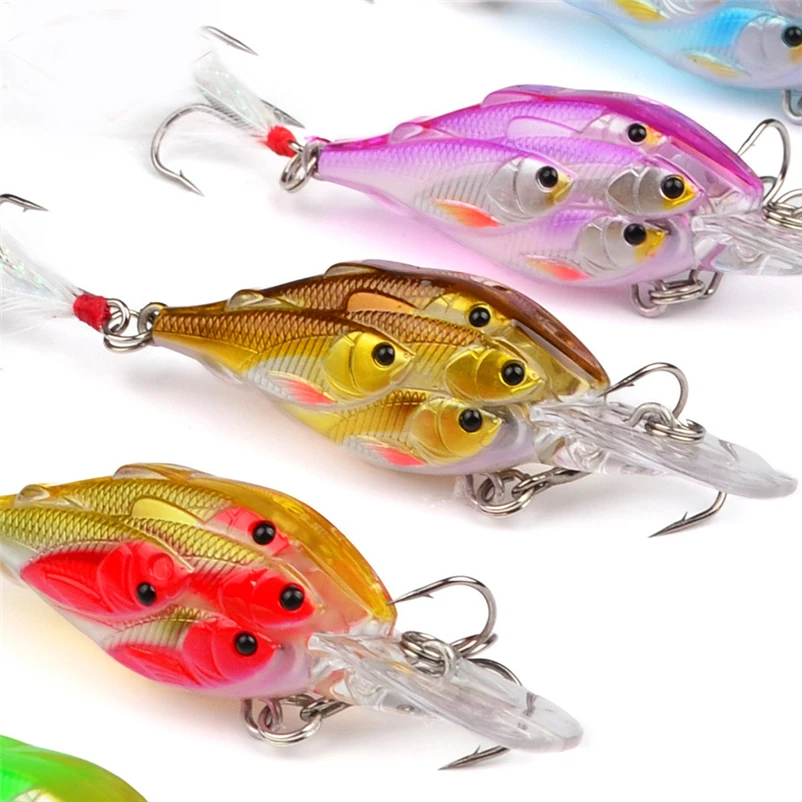 Hot fishing lure minnow quality professional bait 6.5cm swim bait