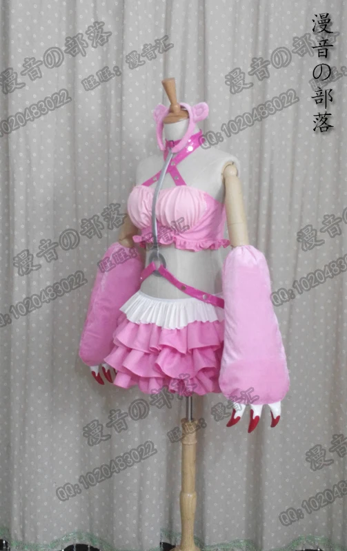 Супер SONICO GRG Racing Queen Genus хмурый Мишка Косплей Костюм с носками полный комплект|cosplay