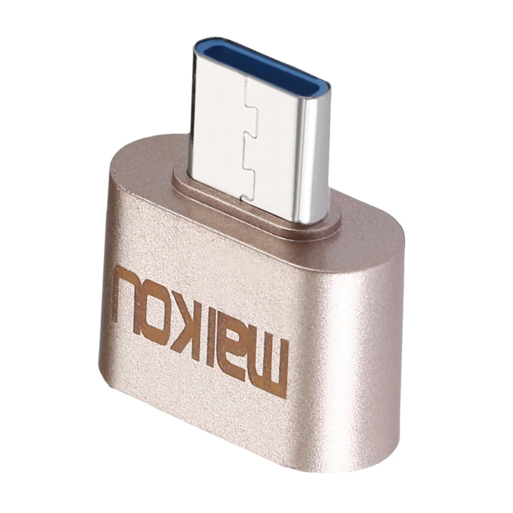Portable USB 3.0 to USB Type C Adapter OTG Connector for All Type-C Devices Pink