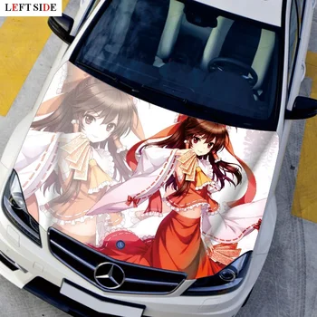 

LEFT SIDE Car Stickers HD Inkjet Japanese Anime Hood Car Styling Car Sticker Customize Size to Suit all Vehicles VW Stickers