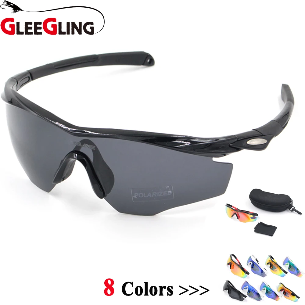 GLEEGLING Occhiali Polarizzati Uomo рыболовные спортивные очки с поляризующими линзами для рыбалки, бега для поездок на велосипеде и для путешествий, вождения JH-020