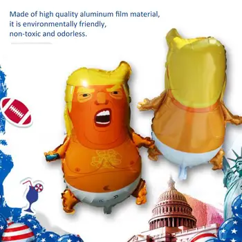 

10PCS Cartoon Baby Shape Aluminum Film Balloon Funny Activities Layout Decoration Helium Handheld Decorative Balloon