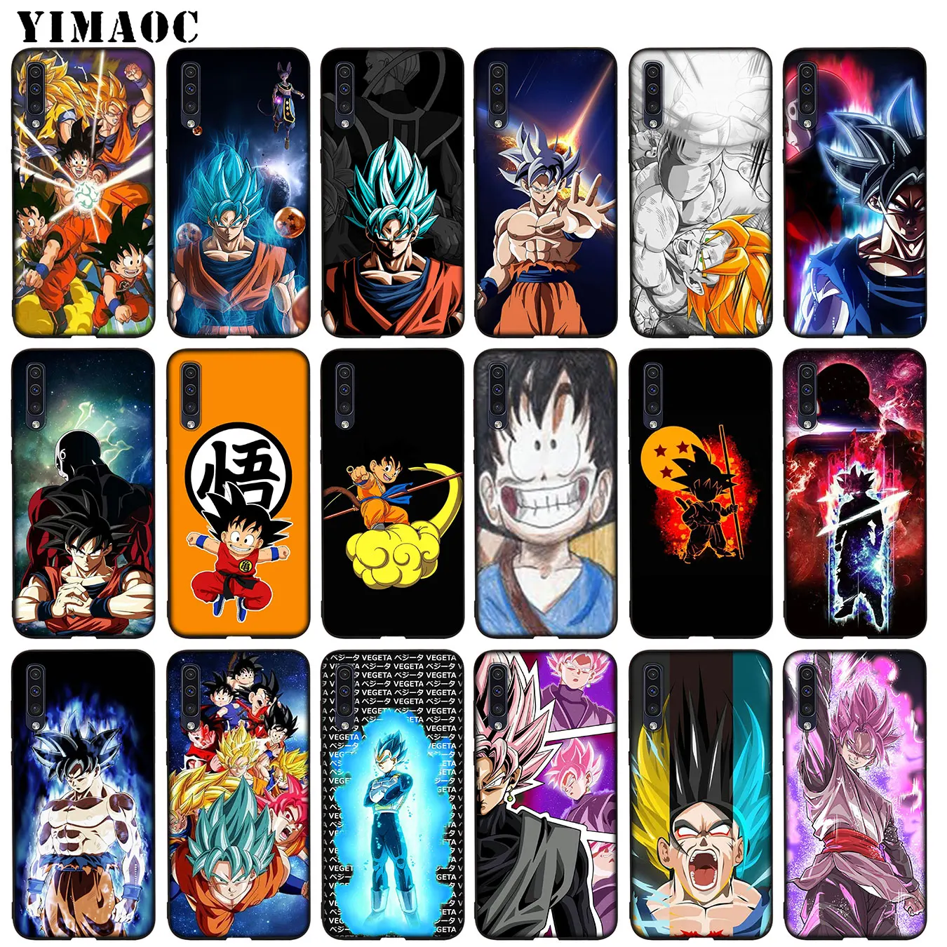 

YIMAOC DRAGON BALL Z Goku DBZ Soft TPU Silicone Case for Samsung Galaxy A70 A60 A50 A40 A30 A20 A10 A50S A40S A30S A20S A10S