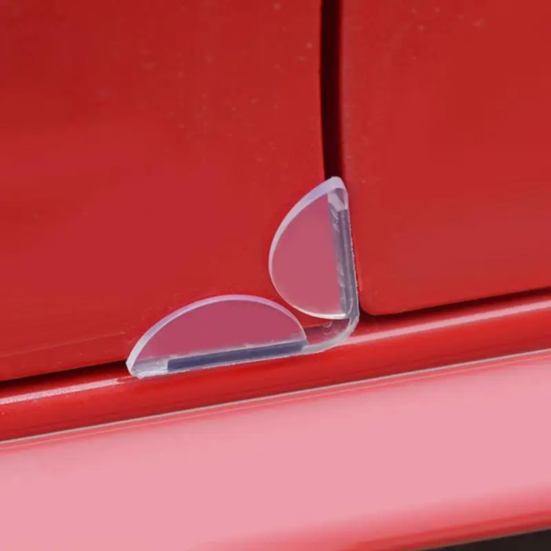 

4pcs/set Universal Car Anti-scratch Protector Strip Car Door Bumper Edge Guard Scratch Bottom Corner Strip Car Styling Accessory