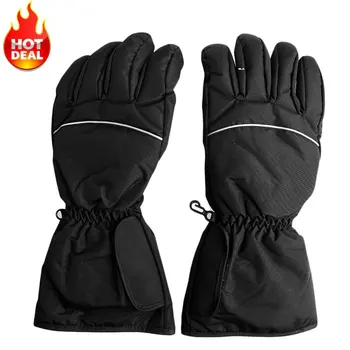 

1 Pair Cold Winter Waterproof Heated Glove With Battery Powered For Motorcycle Hunting Warmer Factory Directly