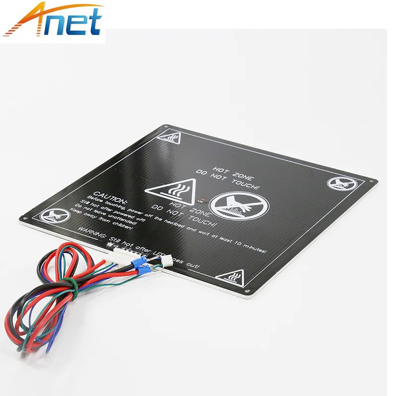 Нагревательная кровать Anet A6 A8 MK3 12 В 220 мм * 3 из алюминия для 3D принтера