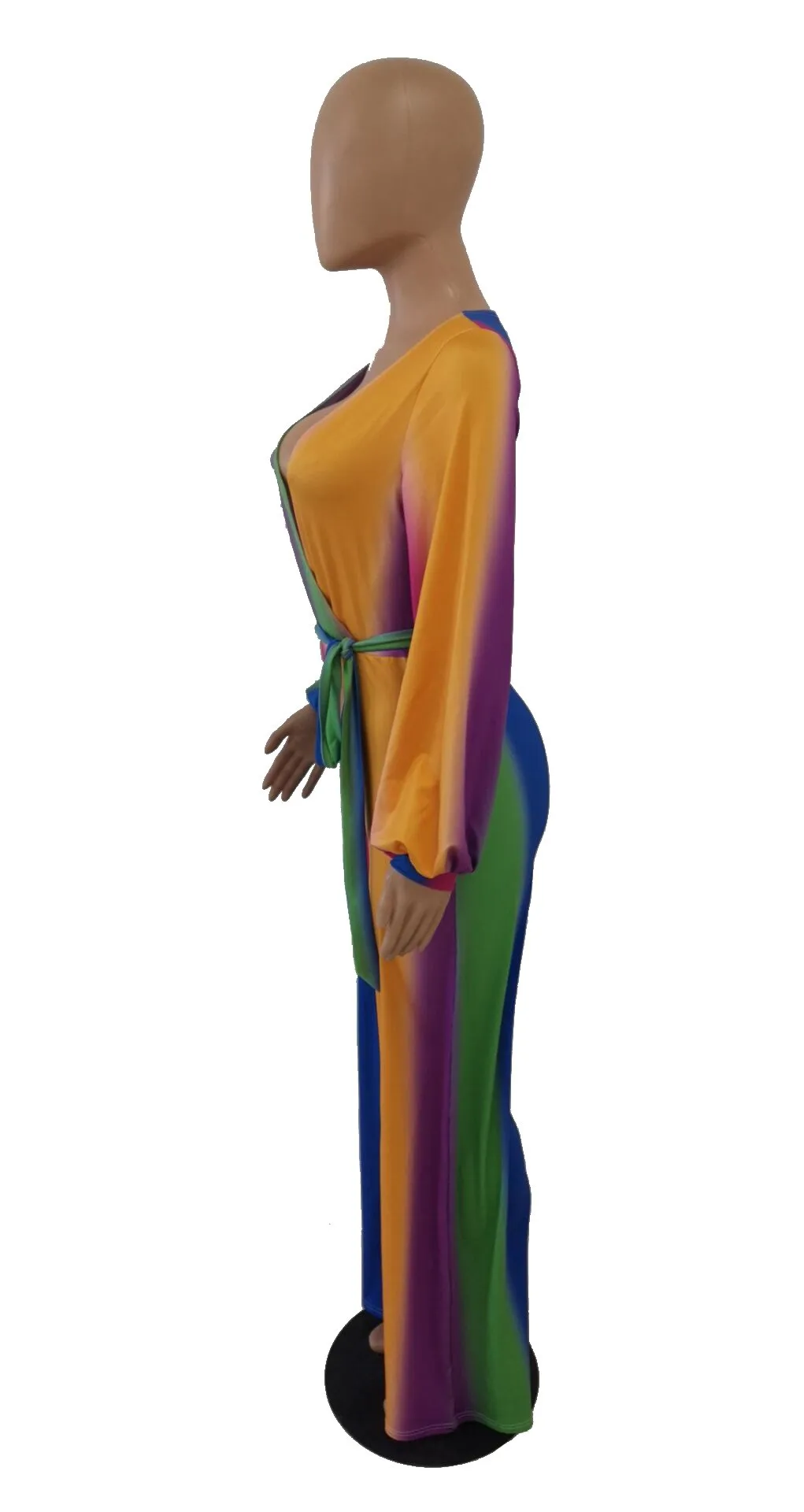 Women Long Sleeve Loose Wide Leg Trouser Jumpsuit Sexy V Neck Party Clubwear Rompers Women Long Sleeve Loose Wide Leg Trouser Jumpsuit Sexy V Neck Party Clubwear Rompers
