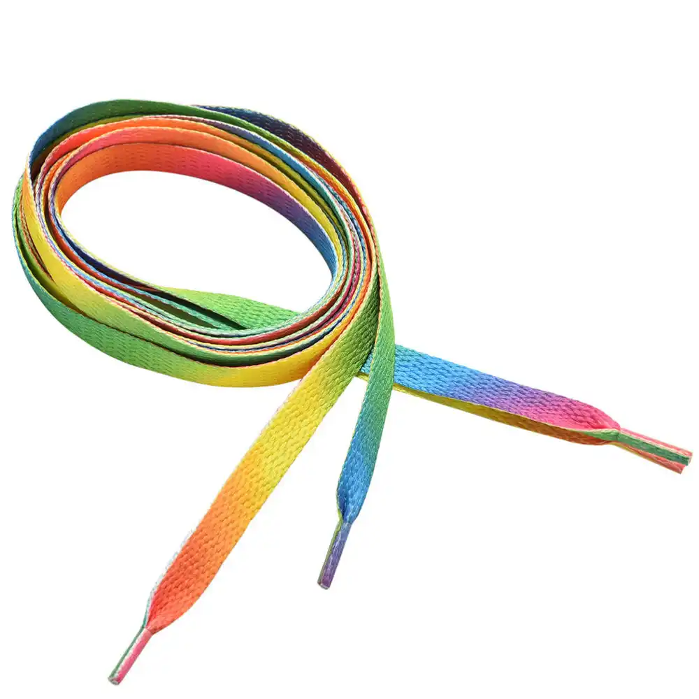 rainbow shoe strings