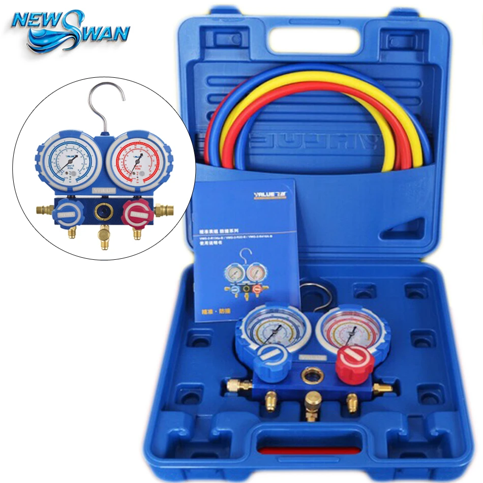 Refrigerant Manifold Pressure Gauge Refrigerants Scale Air Conditioner
