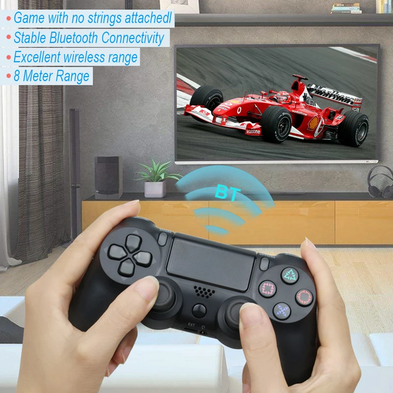 Беспроводной игровой контроллер Bluetooth для PS4 контроллер для sony Playstation 4 для DualShock Вибрационный джойстик геймпады для PS3