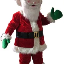 Высокое качество Санта Клаус мультфильм талисман Прямая с фабрики Санта Клаус мультфильм талисман