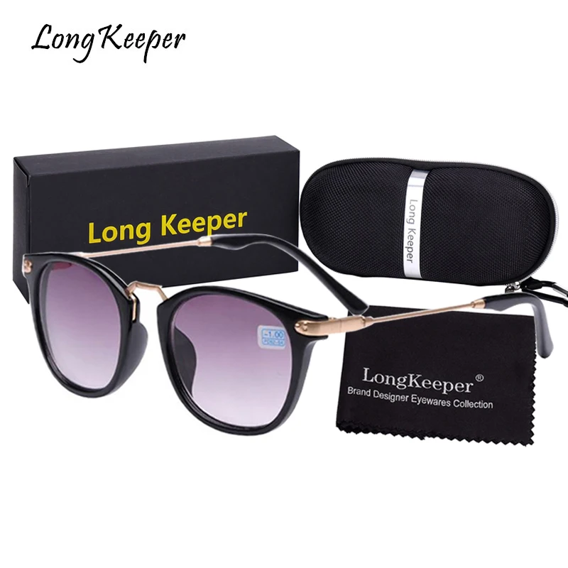 

Long Keeper -1.0 -1.5 -2.0 -2.5 -3.0 -3.5 -4.0 Degree Sunglasses Women Men Shortsighted Prescription Myopia Sun Glasses With Box