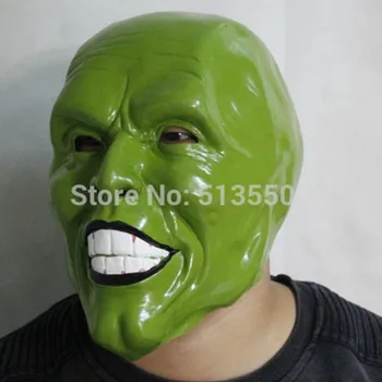 

The mask jim carrey movie film toys figure green alien mask