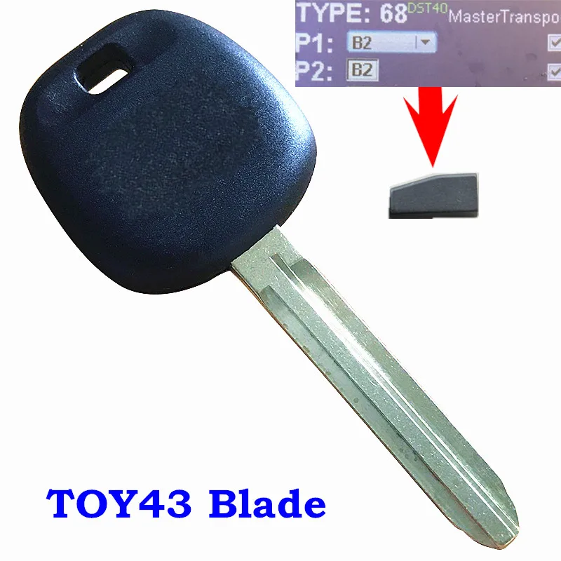 TOY44D PT транспондер зажигания чип ключ для автомобиля Toyota Camry Rav4 Corolla H Master Key 4D67 4C Чип