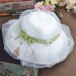 Бритни Новые поступления модные свадебные шляпа Элегантный Тюль Лук чародей Шапки для свадьбы Вышивка Люкс Hat