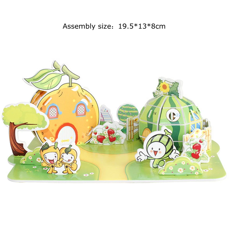 BalleenShiny 1 Set 3D Puzzle Toy Children Kids Educational Jigsaw DIY Funny Baby Early Learning Construction Pattern Gift Puzzle BalleenShiny 1 Set 3D Puzzle Toy Children Kids Educational Jigsaw DIY Funny Baby Early Learning Construction Pattern Gift Puzzle