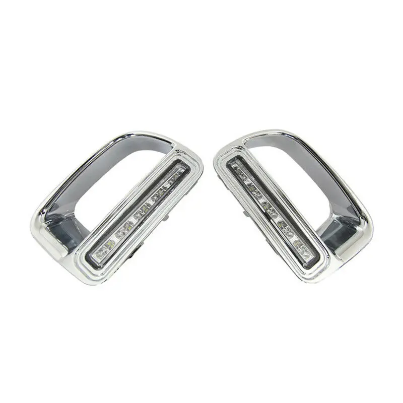 

2Pcs LED DRL Daytime Running Lights Fog light Driving Bumper Fit For Mini Cooper Countryman 2011-2016