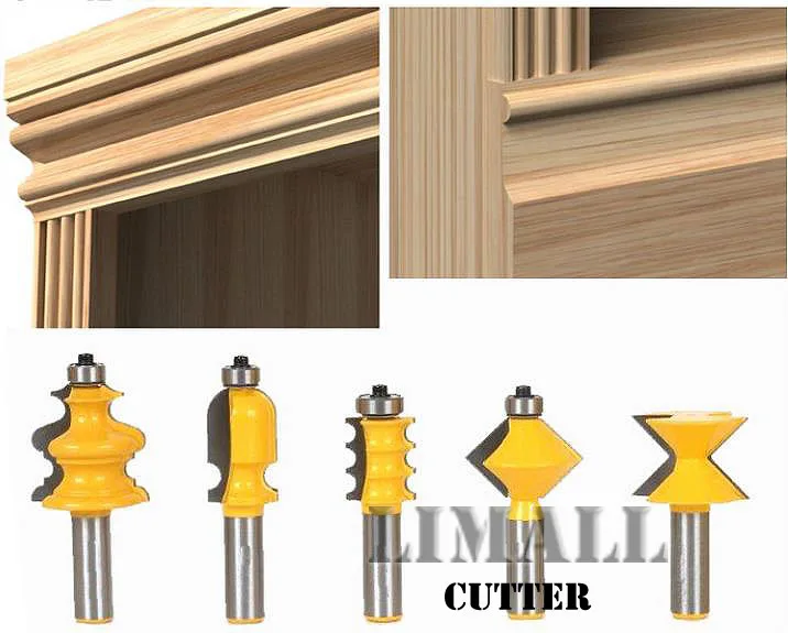 

SHK:1/2 Door Cabinet Line Woodworking Cutter Knife Lace Top Line Engraving Carving Knife-5pcs/set