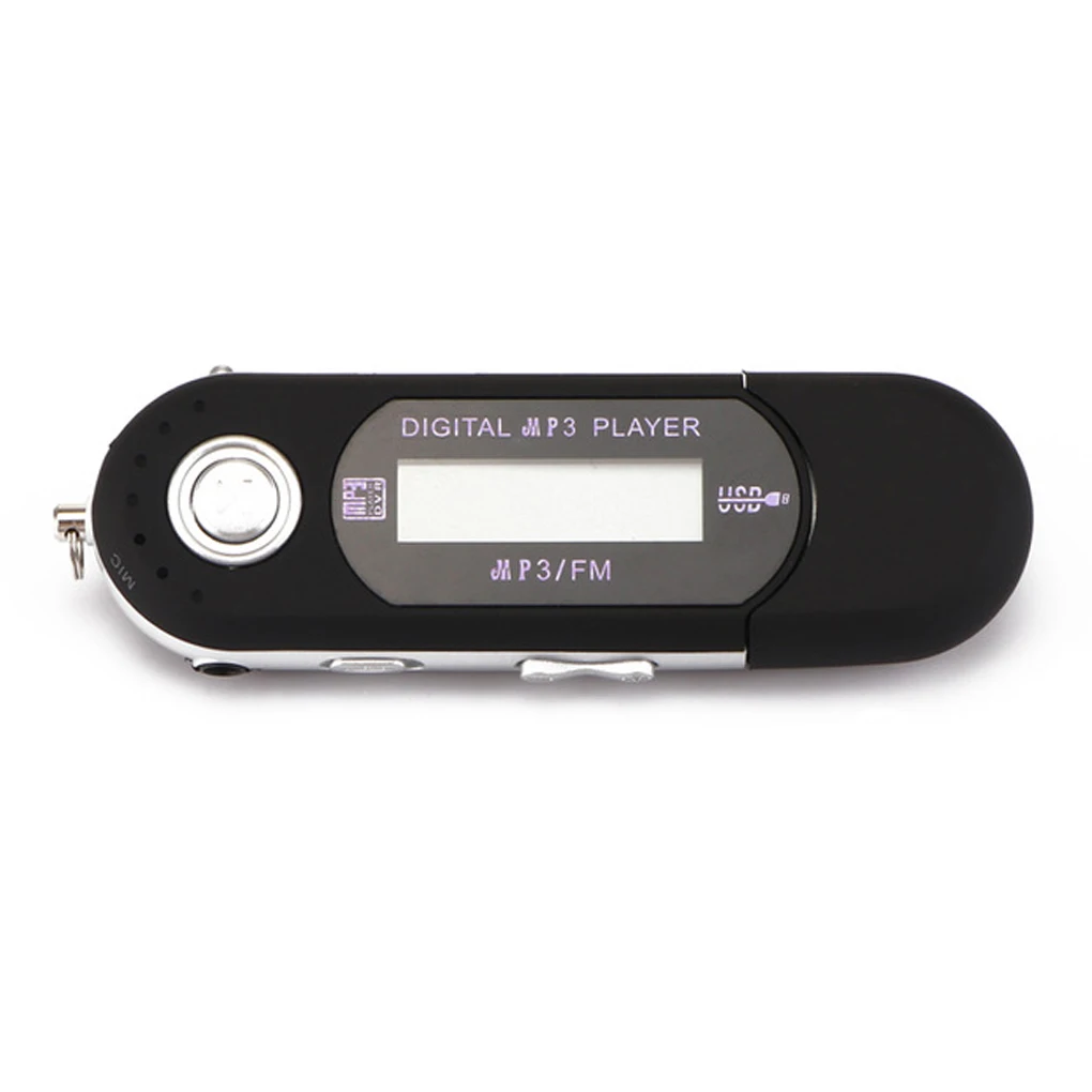 USB MP3 музыкальный плеер цифровой ЖК-экран Поддержка 32 Гб TF карта и fm-радио с микрофоном черный красный MP3 плеер - Цвет: NO.1