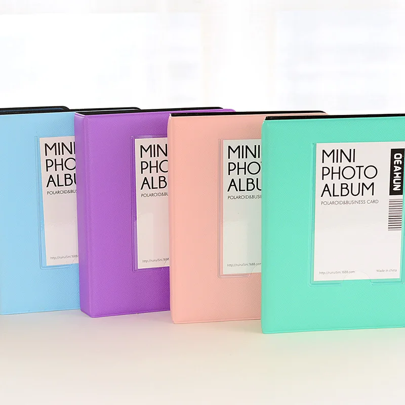 3 Inch 64Pockets Mini Instant Polaroid Photo Album Picture Case for Fujifilm Instax Mini Film instax 6.8x10 cm Polaroid album