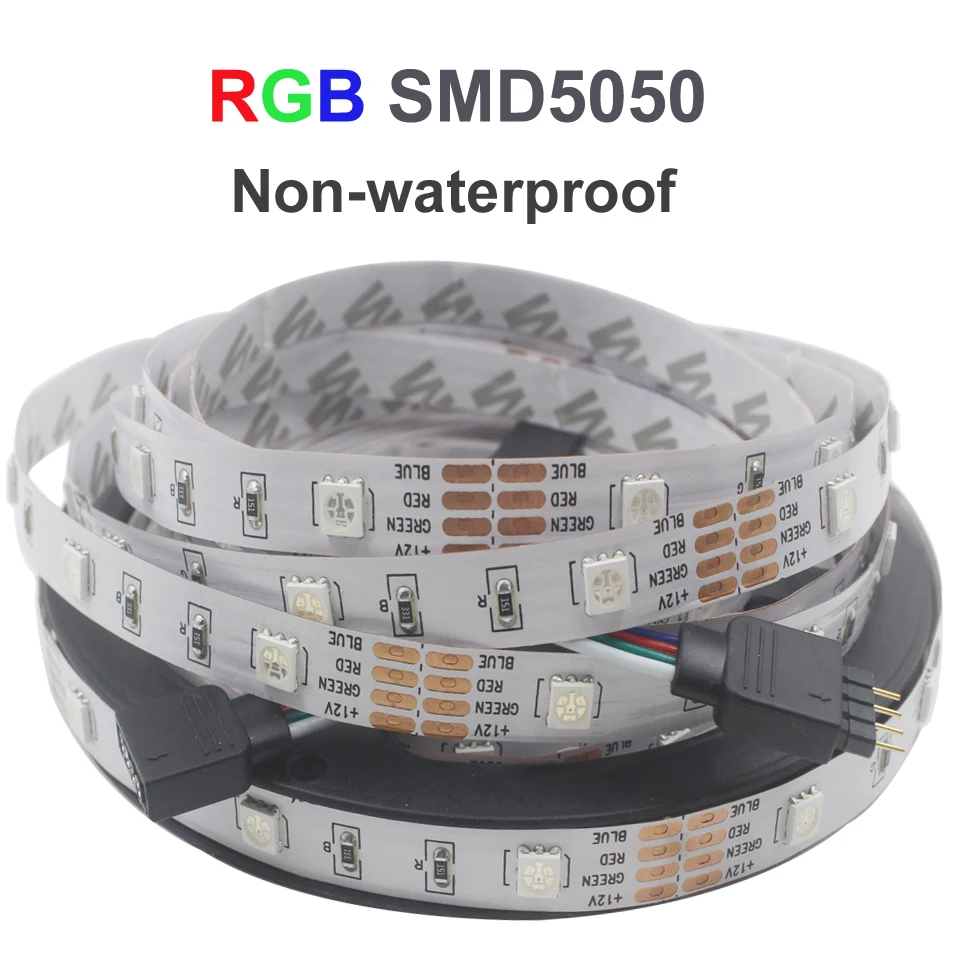 Светодиодная лента SMD5050 12 В постоянного тока 5 м|led strip light dc12v|led lightstrip |