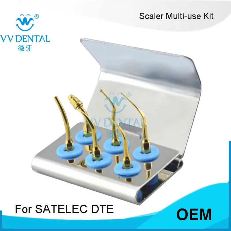 

1 set SMUKG scaler multi use tips kit for SATELEC WOODPECKER DTE HENRY SCHEIN S-Series GNATUS