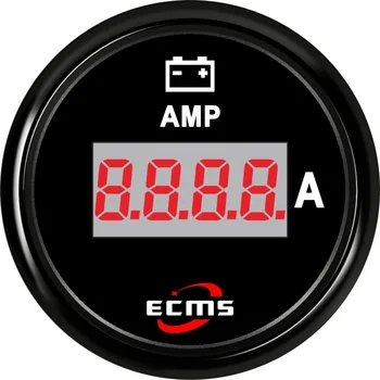 

Waterproof 52mm Digital Ammeter AMP Gauge 150A With Current Sensor With Red Backlight 12V 24V for Truck Auto Boat