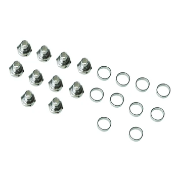 

2016 Wholesale 10pcs Crimp-On F Connector Plug for RG6 Coaxial Cable