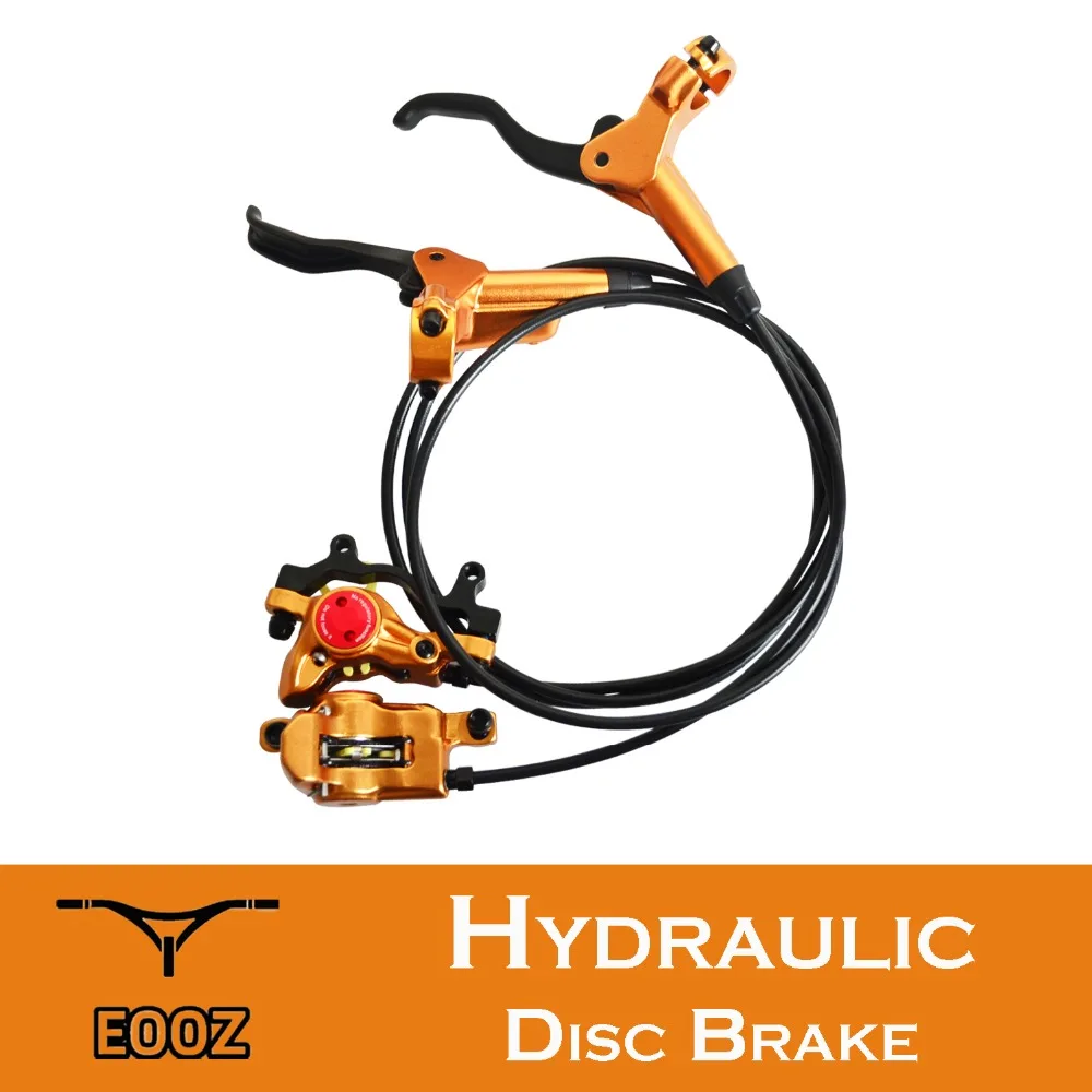 

ZOOM HB-875 HB875 MTB hydraulic disc brake set F800mm R1400mm Right Hand Rear/Left Hand Front Upgraded HB870 include Pads bolts