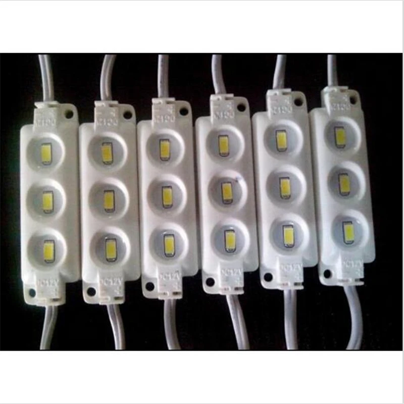 500PCS 5630 3 LED Module 12V Waterproof advertisement Design LED Modules Lighting 500PCS 5630 3 LED Module 12V Waterproof advertisement Design LED Modules Lighting
