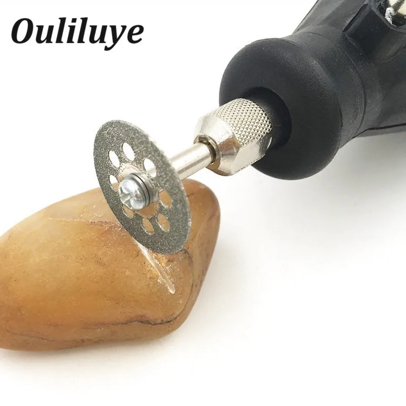 10pcs/set Dremel Diamond Grinding Wheel Saw Blade Cutting Disc Diamond Abrasive Mini Circular