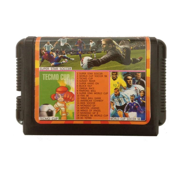 

Sega MD Game Card Multi Game Cartridge For 16 bit Sega Mega Drive / Genesis - TH016