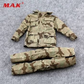 

1/6 Male Clothes Set US Army Desert Saber Kuwait Soldier Accessories Sand Camouflage Combat Uniforms For 12" Man Military Figure