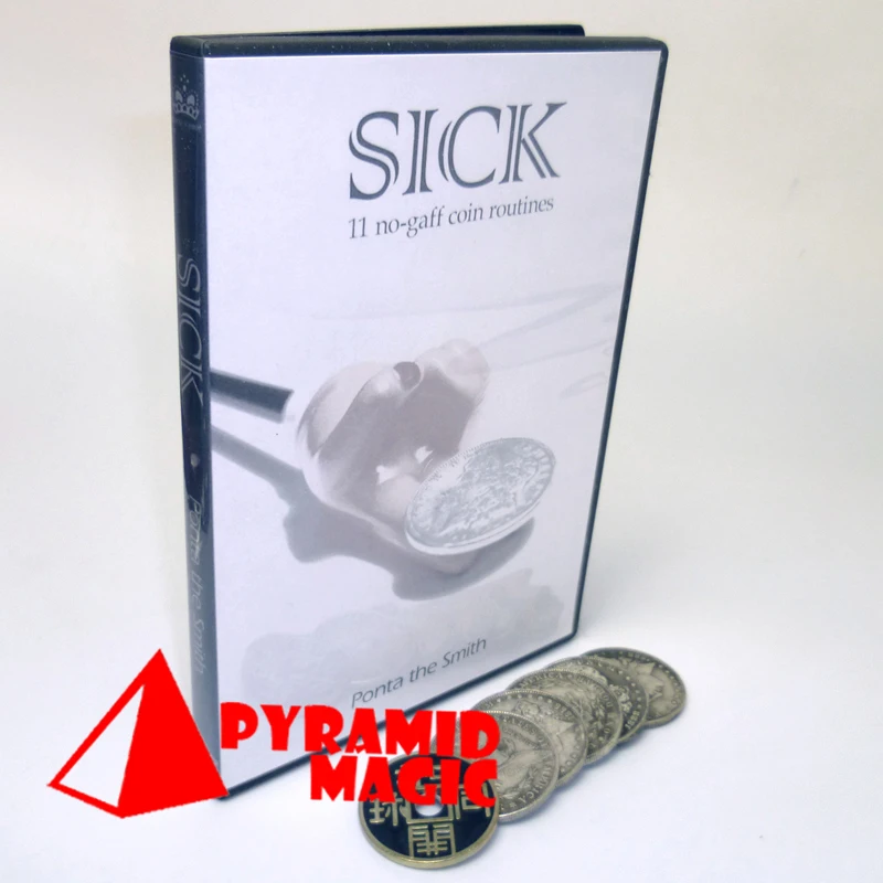 

SICK by Ponta The Smith Teaching & 6 Coins Set / close-up stage street floating magic tricks products toys