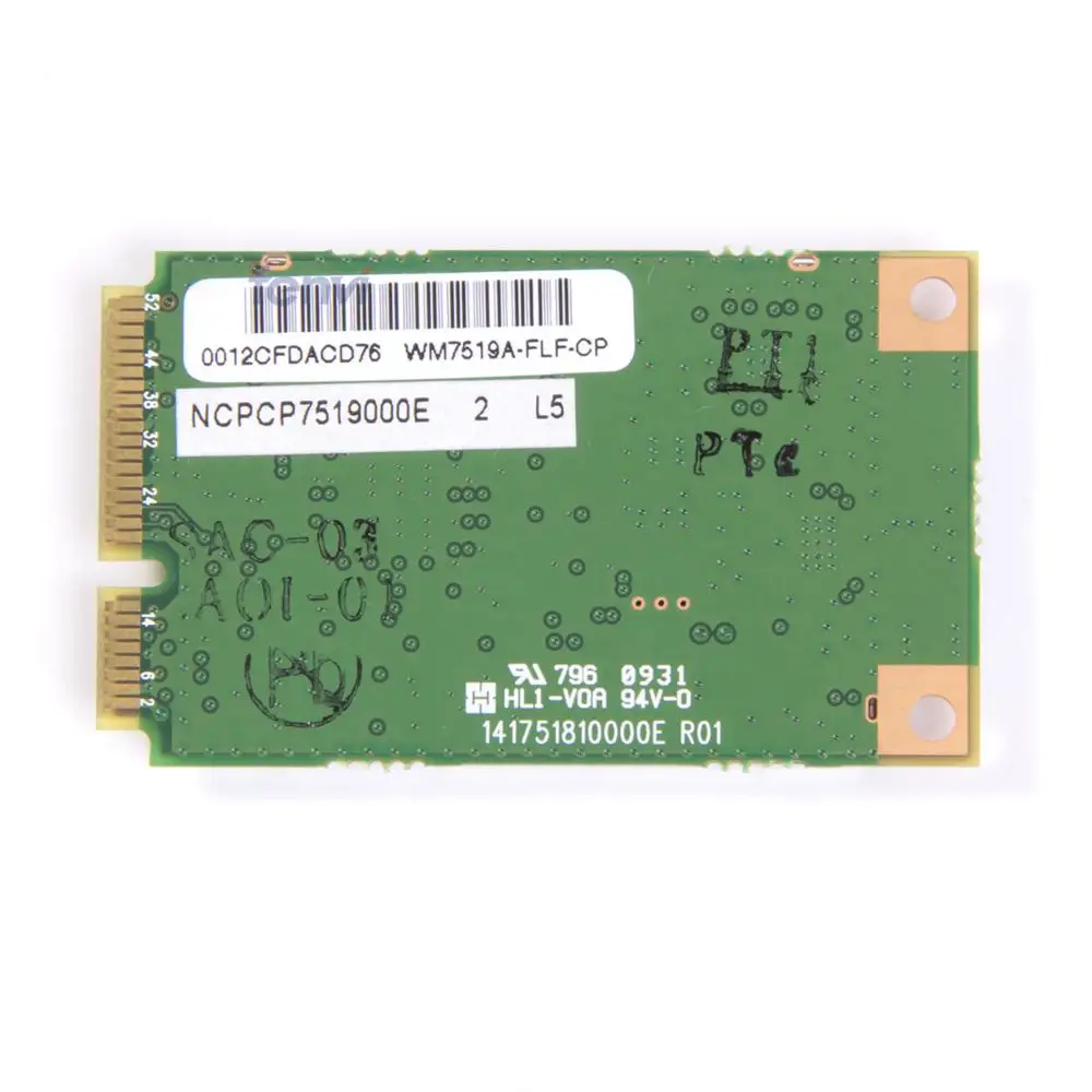 Atheros AR5BXB6 AR5424 Wireless 108Mbps Network Mini PCI e WLAN Card wifi adapter for Caer Asus