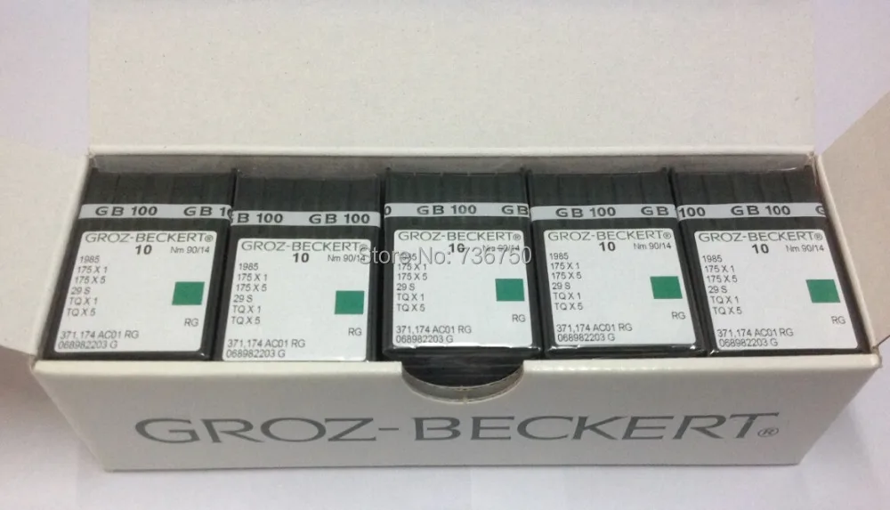 100% original Germany Groz Beckert sewing needles 1985 / 175X1 175X5 29S TQX1 TQX5 Nm 90/14 500pcs pack wholesale | Дом и сад