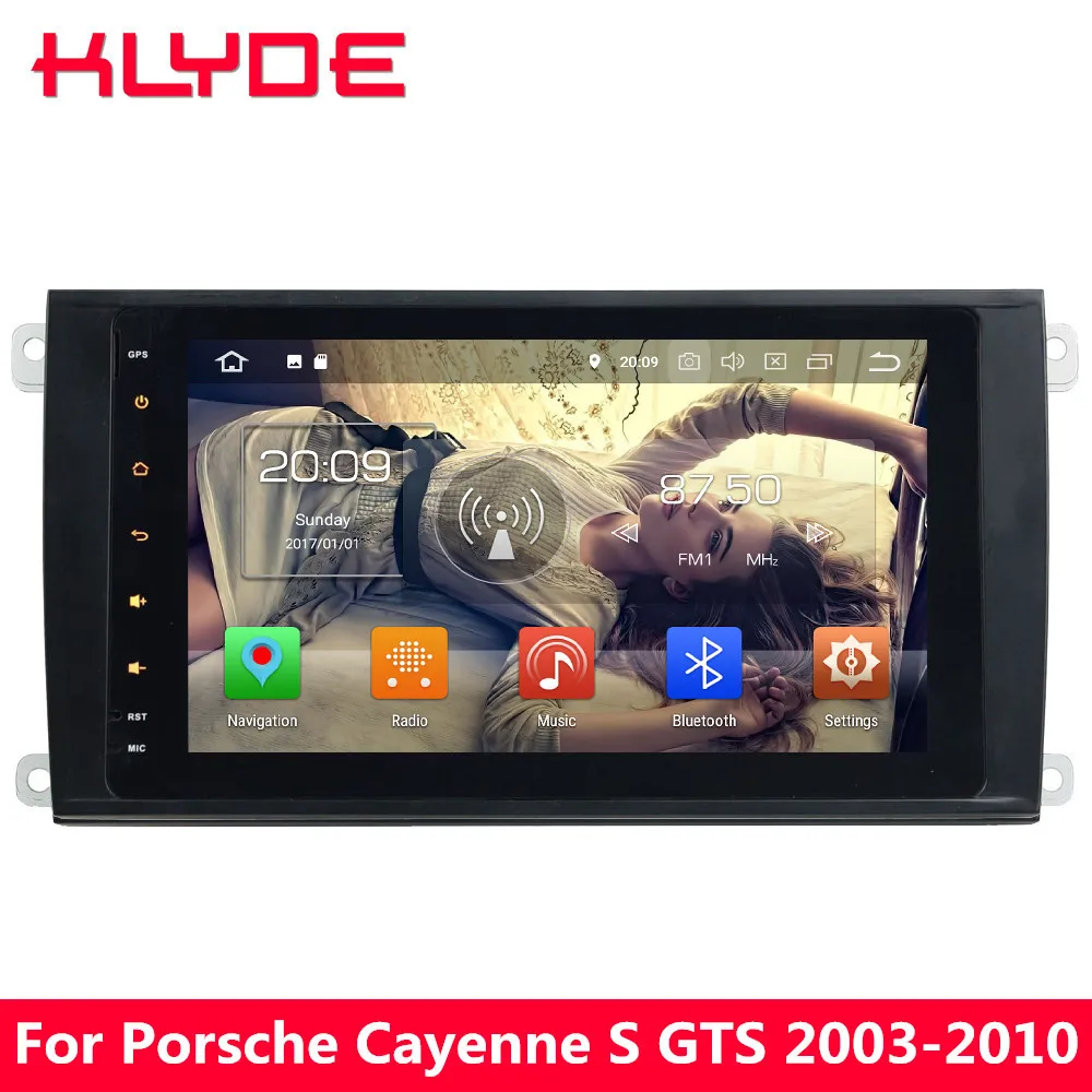 Clearance KLYDE 4G Android 8 7.1 Octa Core 4GB+32GB Car DVD Player Radio For Porsche Cayenne S GTS 2003 2004 2005 2006 2007 2008 2009 2010 0