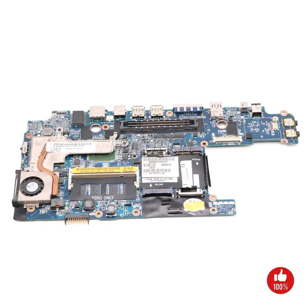 NOKOTION JAU00 LA 3741P CN 0DU076 материнская плата для dell Latitude D430 ноутбука 945GSE U7600 CPU